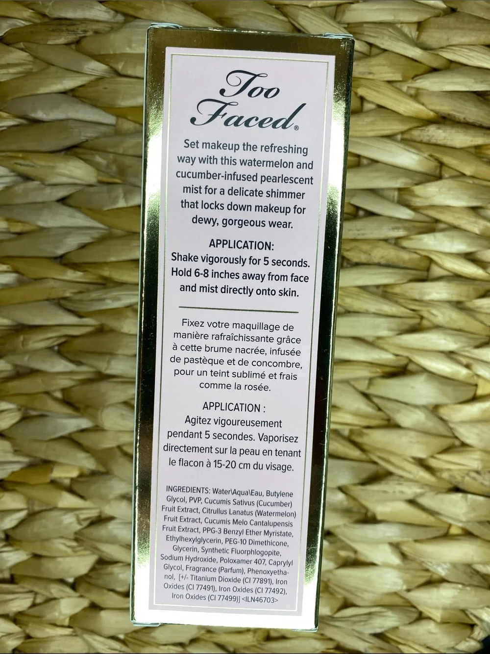 Too Faced Dew You Fresh Glow Setting Spray - fruit infused